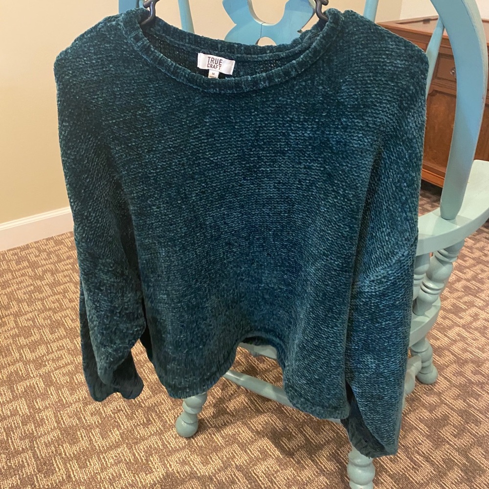 Cropped Knit Sweater